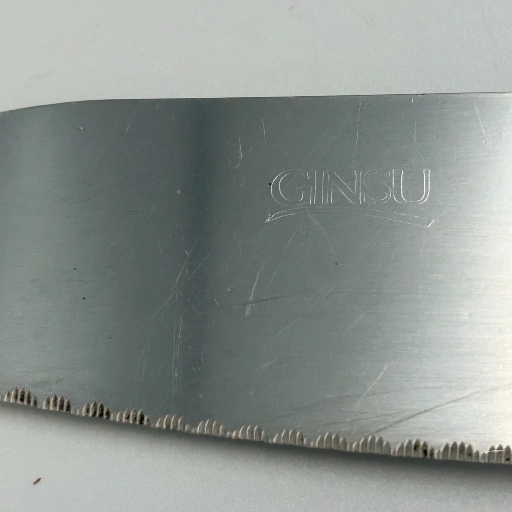 GINSU Knife Knives Set of Three 3 Chef Carving Filet Stainless Butcher 2000 Lot